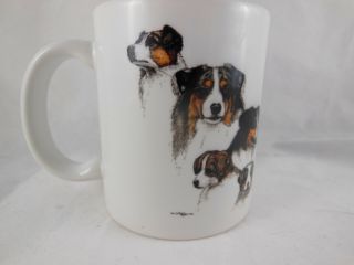 Australian Shepherd Coffee Mug Laura Rogers Art Made In The Usa