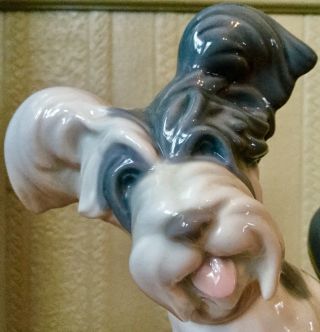 Vintage Lladro " Skye Terrier Dog " 1971 - 74 Porcelain Figurine Highly Collectible
