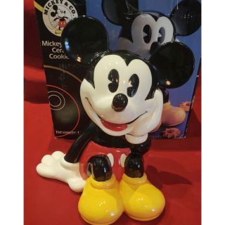 Disney Mickey & Co Mickey Mouse Ceramic Cookie Jar By Treasure Craft