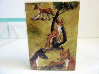 Basenji Pet Dog Poker Playing Card Set Deck Of Cards By Ruth Maystead Baj - Pc