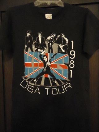 Vintage 1981,  Like,  Kinks Concert T Shirt
