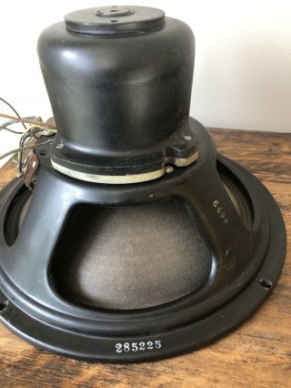 Rola Field Coil Speaker 12” 8 Ohm Vintage 3