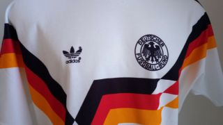 jersey shirt trikot vintage adidas WEST GERMANY 88 - 90 home M Dortmund 3