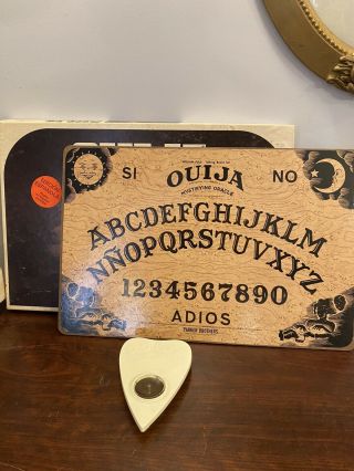 Vintage Ouija Board 1960’s William Fuld Early Version.  Salem Mass.