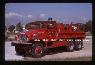 Pedricktown Nj 1952 Gmc 6x6 Brush Truck Ex Us Military Fire Apparatus Slide