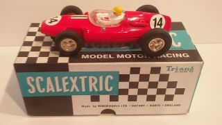 Scalextric Vintage Slot 1/32 Boxed Red Cooper Race Tuned C88 Rouge,  Boîte