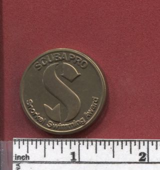 Bsa Coin: 1981 Scubapro - Snorkel Swimming Award