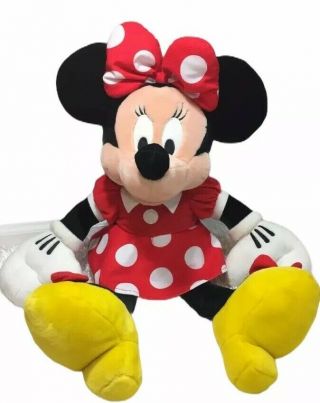Minnie Mouse Large 24 " Stuffed Disney Plush Walt Disney World