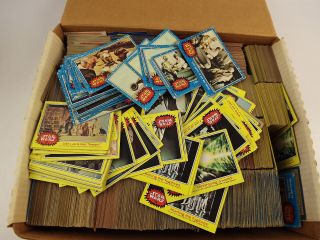 Vintage Star Wars,  Empire Strikes Back,  Return Of The Jedi Cards - Over 10lbs