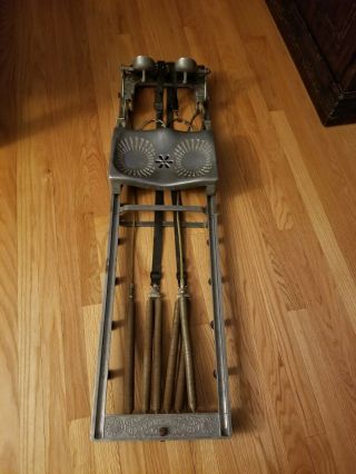Vintage Rowing Machine “the Seat Of Health” Art Deco