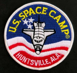 Nasa United States Space Camp Patch Shuttle Huntsville Alabama