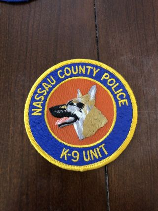 Nassau County Ny Police K9 Patch York Police Patch K9