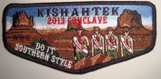 Kishahtek Oa Lodge 88 Great Sauk Trail Council Patch 2013 Conclave Delegate Flap
