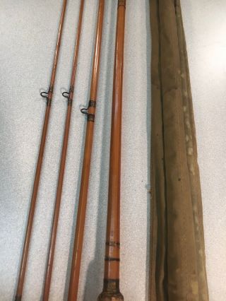 Vintage Fly Rod Goodwin Granger Denver Special Bamboo 3pc2 Tips As Found 2