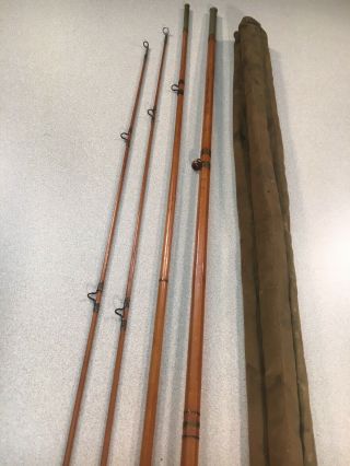 Vintage Fly Rod Goodwin Granger Denver Special Bamboo 3pc2 Tips As Found 3