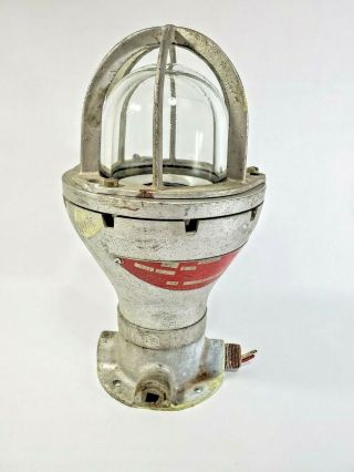 Vintage Crouse - Hinds Explosion Proof Light Barn Industrial