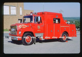 Red Lion Pa 1972 Ford L Gerstenslager Rescue Fire Apparatus Slide