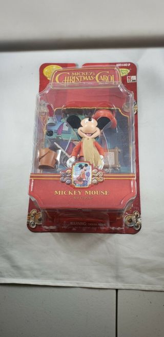 Disney Mickeys Christmas Carol Mickey Mouse Bob Cratchit Figure 2
