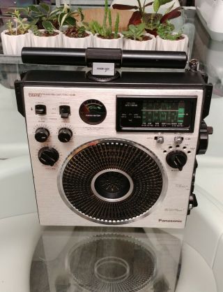 Vintage Panasonic Rf - 1150 Multi 6band Am Fm Shortwave Cb Radio Receiver 1 Day Nr