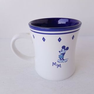 Disney Mickey Mouse Mm Yummy Monogram Coffee Tea Cup Mug Does Not Apply Does
