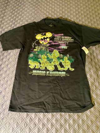 Disney Haunted Mansion Hitchhiking Ghosts T Shirt Xl W/tags