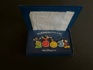Wdw - Magical Place To Be 2003 4 Pin Boxed Set Retired Disney Pin 22806