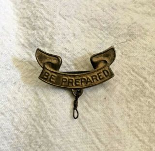 Vintage (1940s) Be Prepared Boy Scouts Of America Second Class Pin