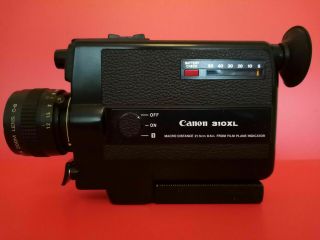 Vintage / Canon 310 Xl.  8 Movie Camera & Case/