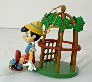 Disney Pinocchio Christmas Ornament Enesco Puppet Motion 3