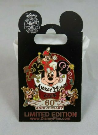Walt Disney World Disneyland Pin - The Mickey Mouse Club - 60th Anniversary
