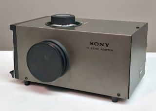 Vintage - Sony Vcr - 4 Telecine Adaptor Home Movie Transfer Films Adapter Projector