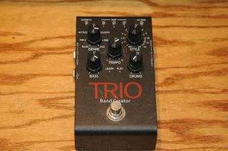 Digitech Trio Band Creator Guitar Effect Pedal Vintage Band In A Box 9vdc 500ma