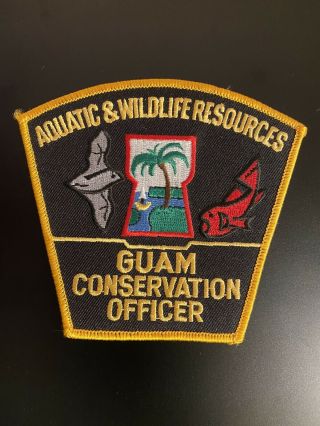 Guam Conversation Officer Game Warden Police Patch
