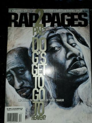 Vintage Rap Pages Magazines Tupac Shakur Exploring The Many Sides Of Tupac.