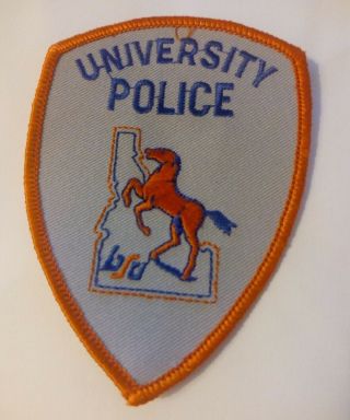 Boise State University Idaho Police Patch - Massive Police Patch