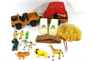 1975 Fisher - Price Adventure People Safari Set 304 Near Complete Vintage