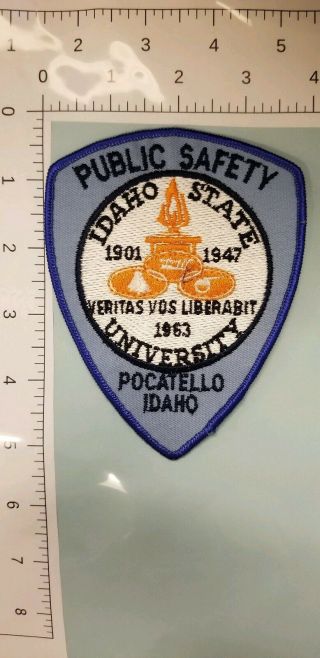 Idaho State University Public Safety Patch Pocatello,  Idaho