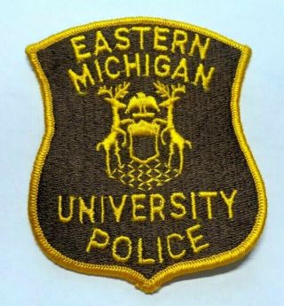 Old Eastern Michigan University Police Patch