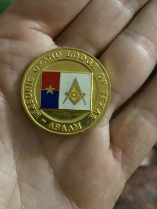 Masonic Grand Lodge Of Texas Coin 1994