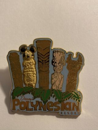 Wdw Disney’s Polynesian Resort Tikis Disney Pin (b7)
