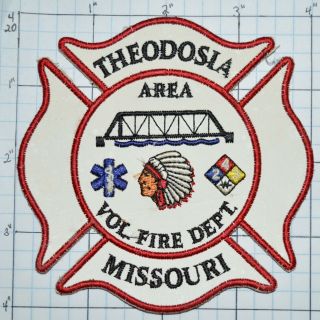 Missouri,  Theodosia Area Vol Fire Dept Vinyl Patch