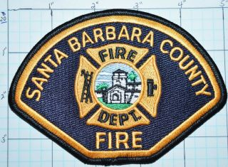 California,  Santa Barbara County Fire Dept Patch