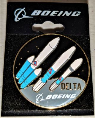 Boeing Delta Rocket Pin - 1 1/4 " Diameter