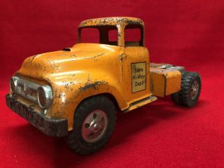 Vintage 1950’s Tonka Toys State Hi Way Dept Truck / Cab Only