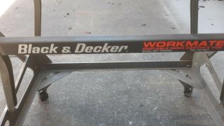Vintage black and Decker workmate 79 - 001 portable work table with vice 3