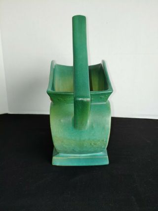 Vintage Roseville USA 386 - 12 Marked Magnolia Planter Vase - Art Pottery 2