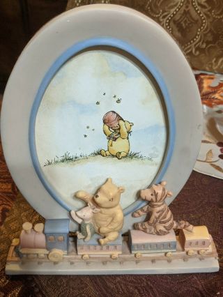 Disney Classic Winnie The Pooh & Piglet Picture Frame By Charpente 4 X 6 Photo.