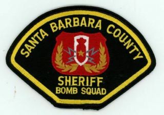 Santa Barbara County Sheriff Bomb Squad California Ca Patch Police