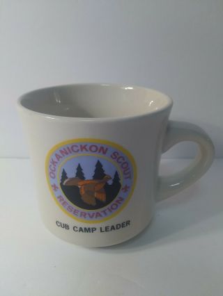 Cub Scout Reservation - Ockanickon - Camp Leader Vintage Coffee Cup - Vintage 2