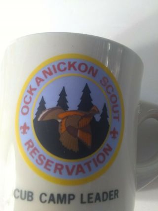 Cub Scout Reservation - Ockanickon - Camp Leader Vintage Coffee Cup - Vintage 3